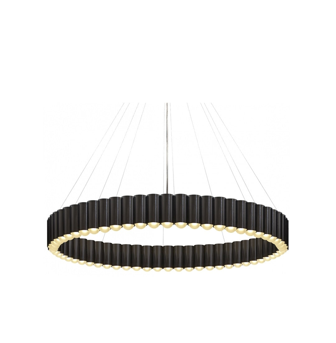 Lee Broom Carousel Zwart Kroonluchter D100 cm