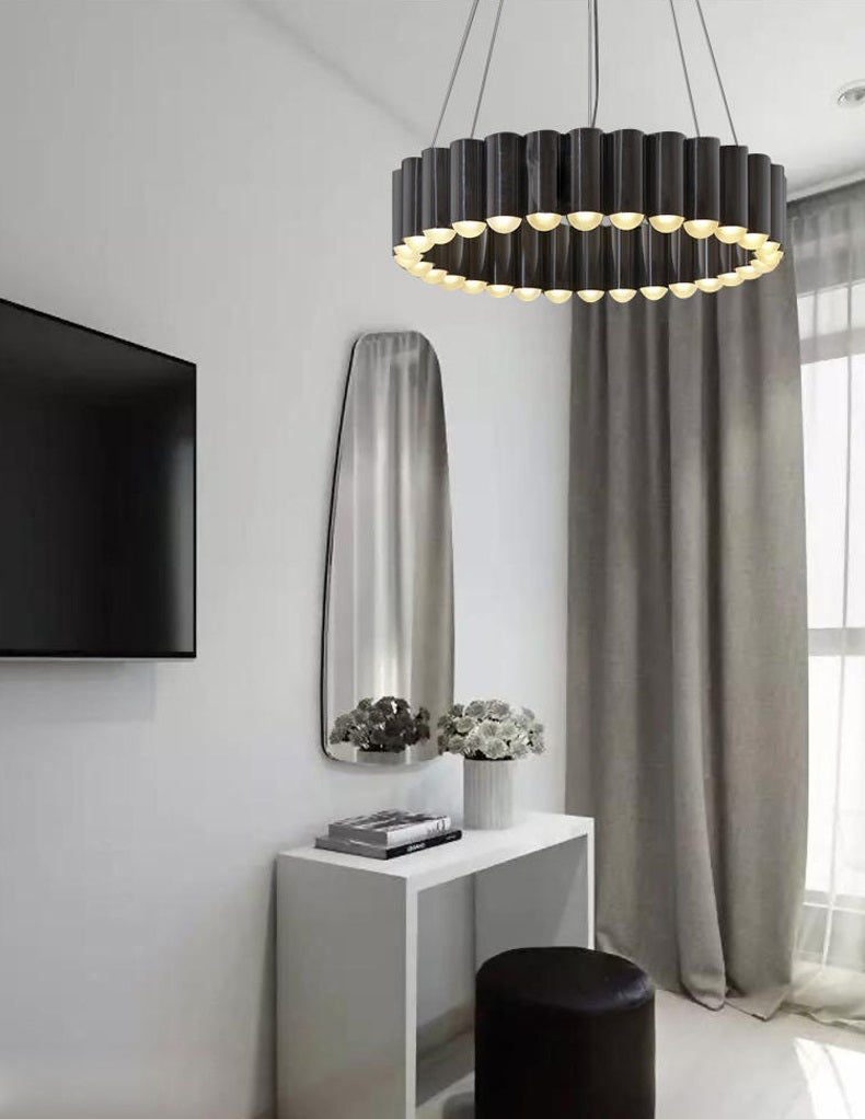Lee Broom Carousel Zwart Kroonluchter D60 cm