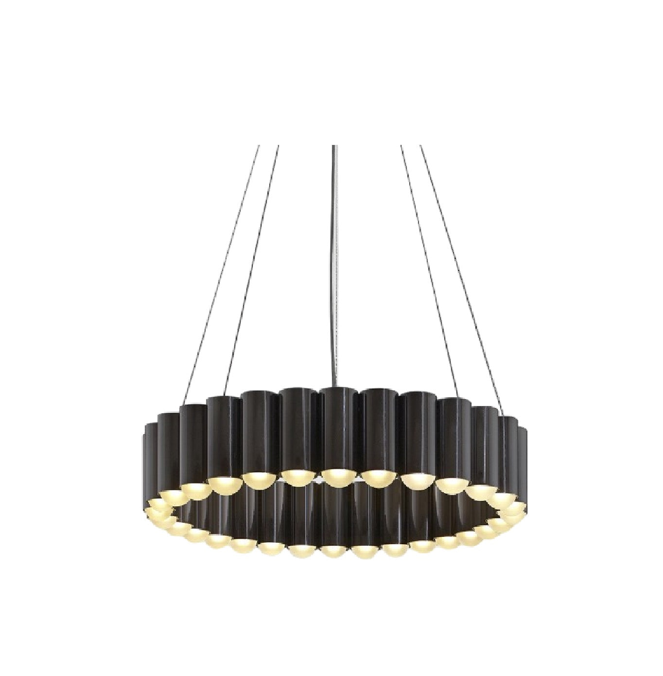 Lee Broom Carousel Zwart Kroonluchter D60 cm