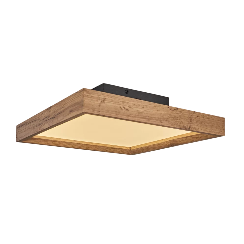Long Hout Moderne Plafondlamp 30 CM