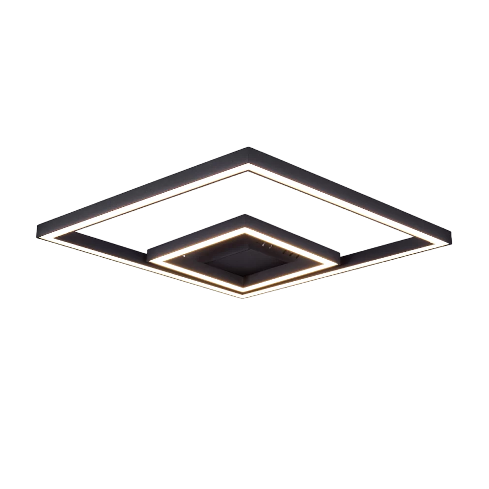 Varena Hout Moderne LED Plafondlamp 40 CM