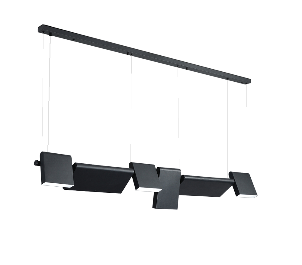 Mexxo Zwart Design LED Hanglamp L148 CM