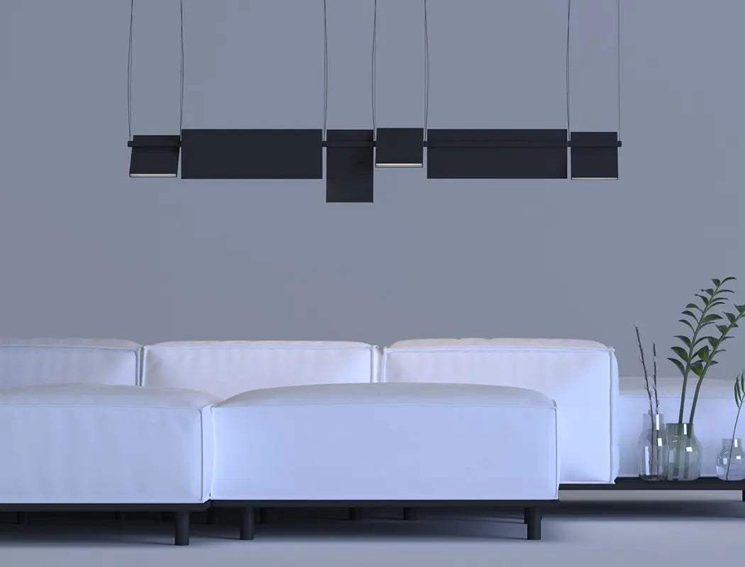 Mexxo Zwart Design LED Hanglamp L148 CM