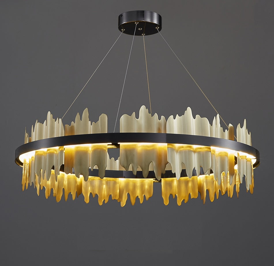 Nera Goud Moderne Kroonluchter D80 cm