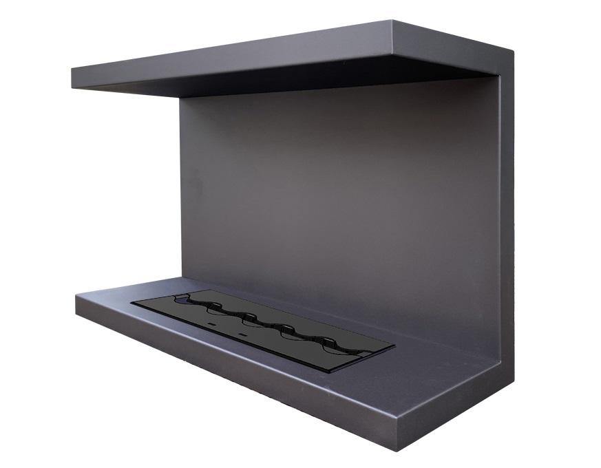 Izala Design Inbouwhaard 80 CM - Bioethanolhaarden