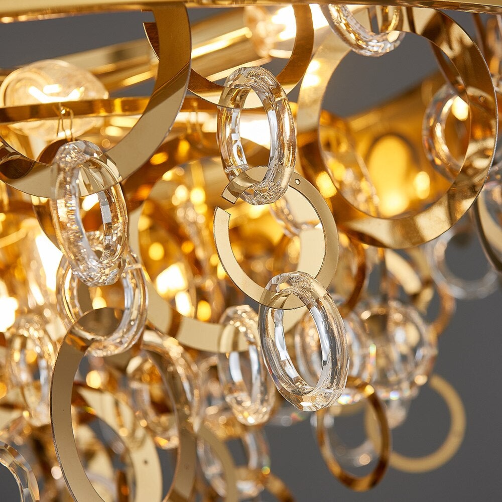 Moderne Deep Gouden Kroonluchter