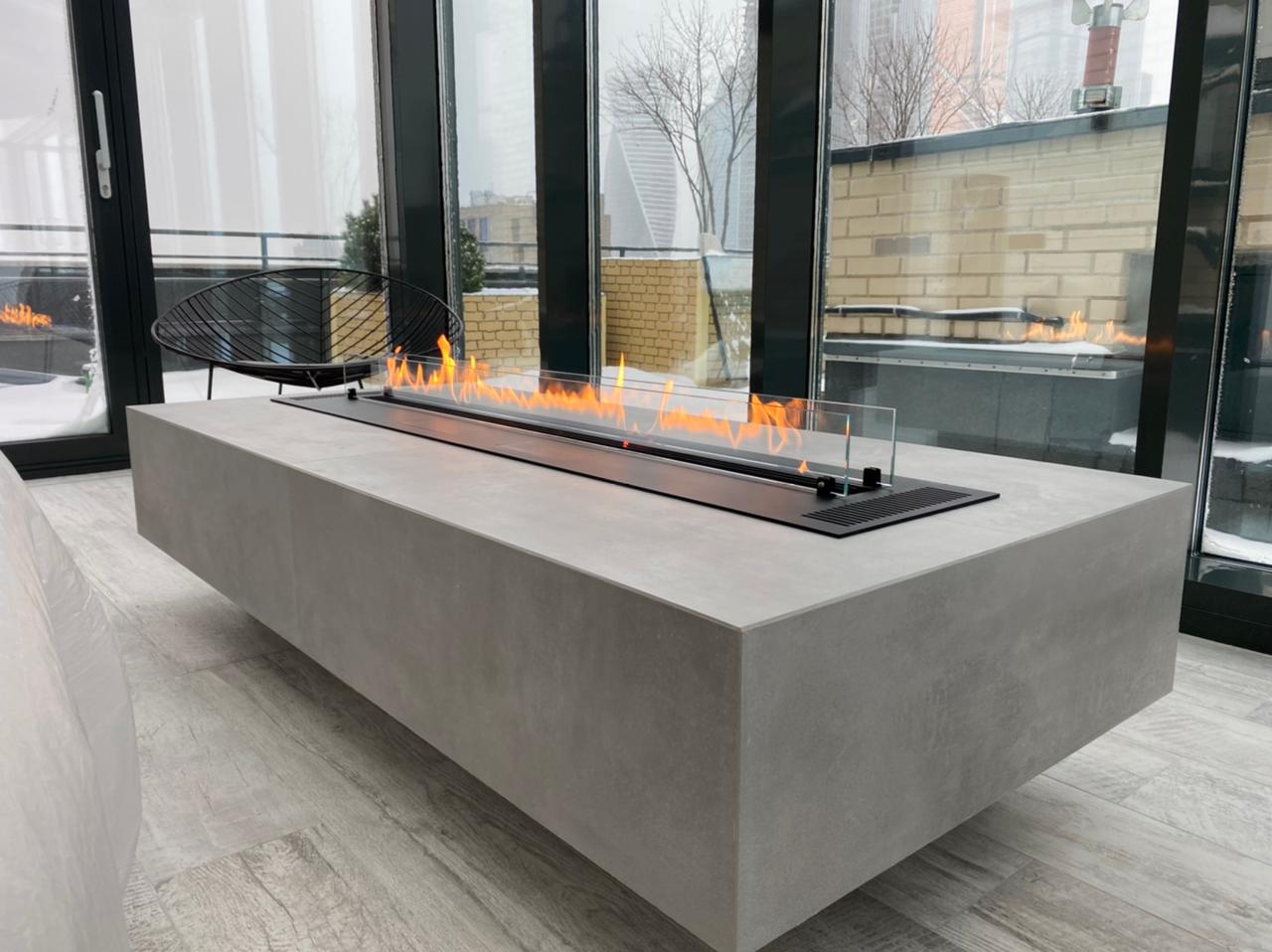Wild Flame Automatische Bio-Ethanol Brander Smart A7 150 CM