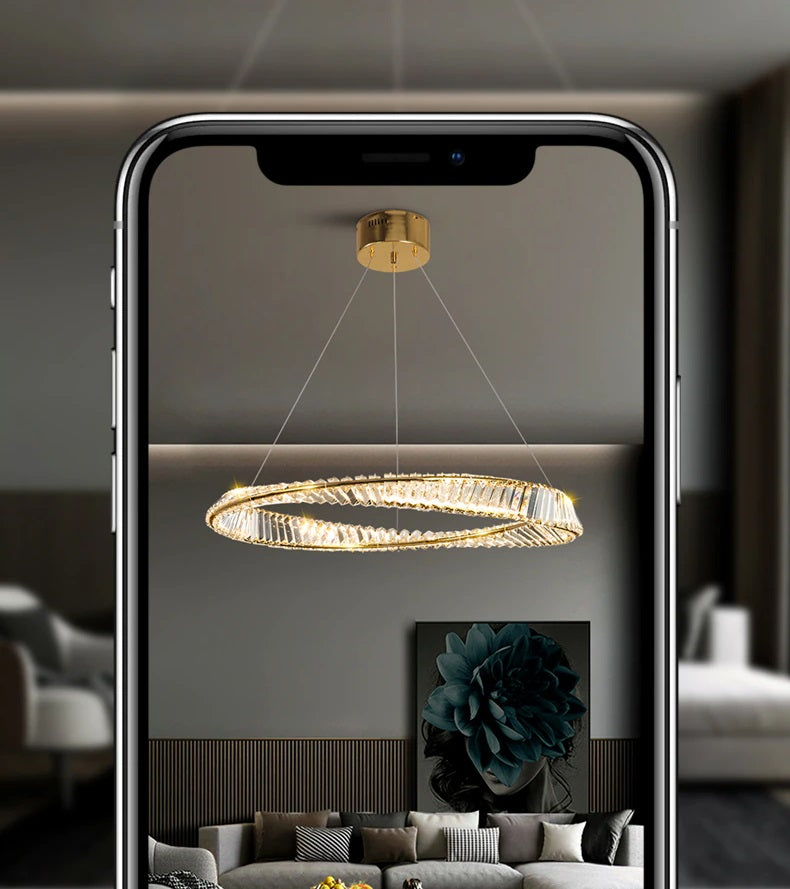 Charlotte Luxury Kristallen Kroonluchter 2-delig