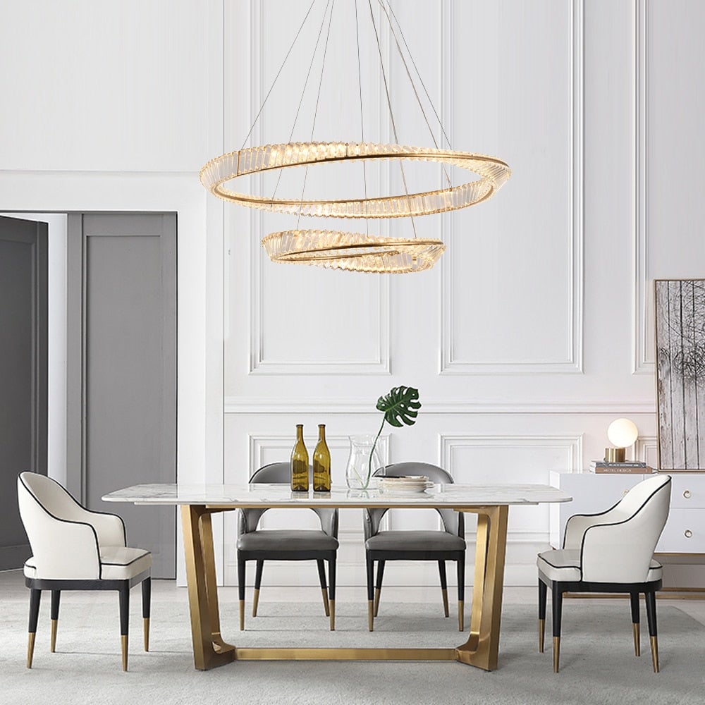 Charlotte Luxury Kristallen Kroonluchter 2-delig