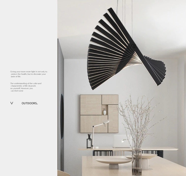 Rhythm Led Visgraat Hanglamp / Kroonluchter