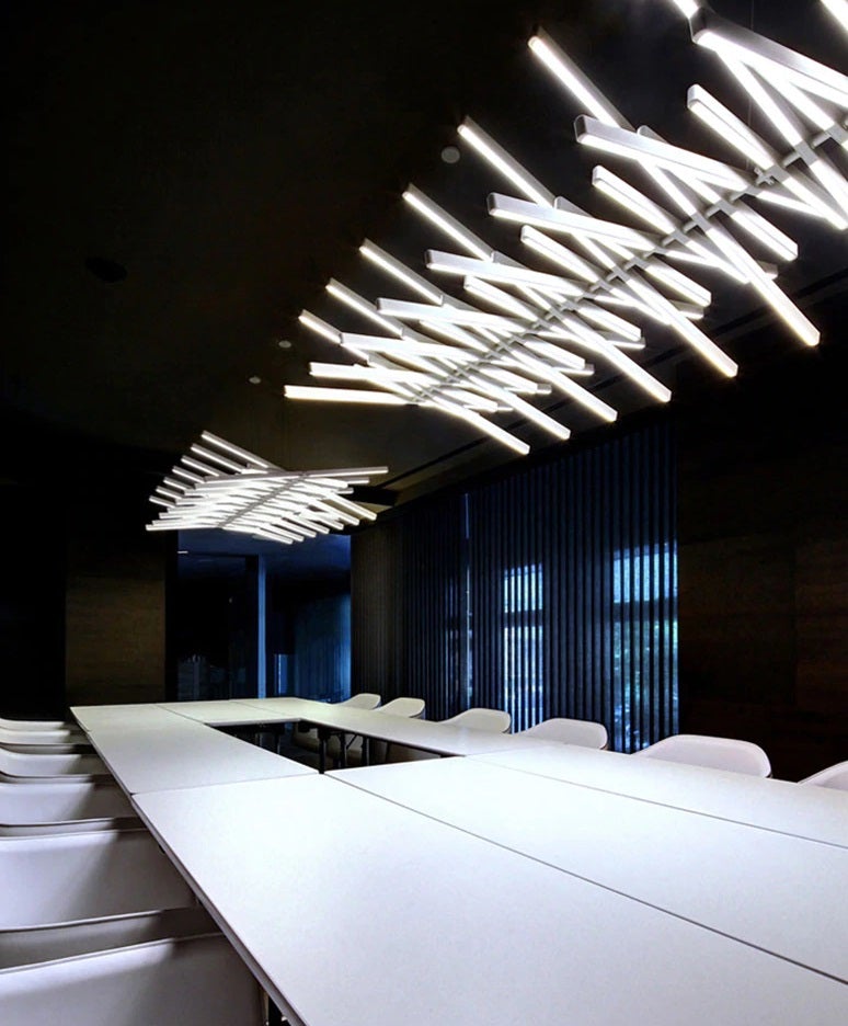 Rhythm Led Visgraat Hanglamp / Kroonluchter