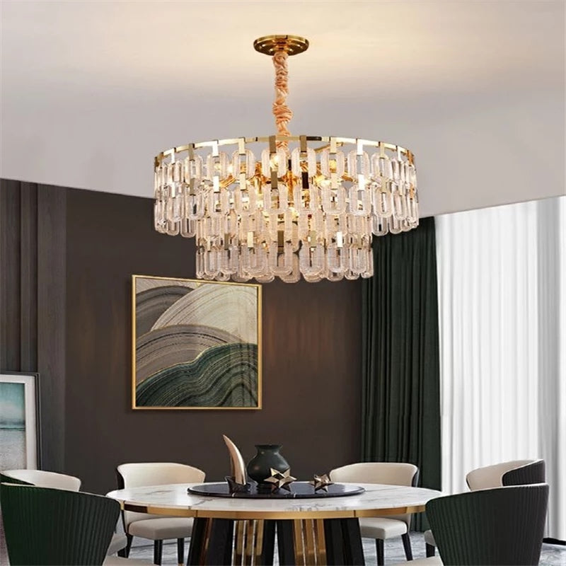 Decoratieve Ronde Kristallen kroonluchter