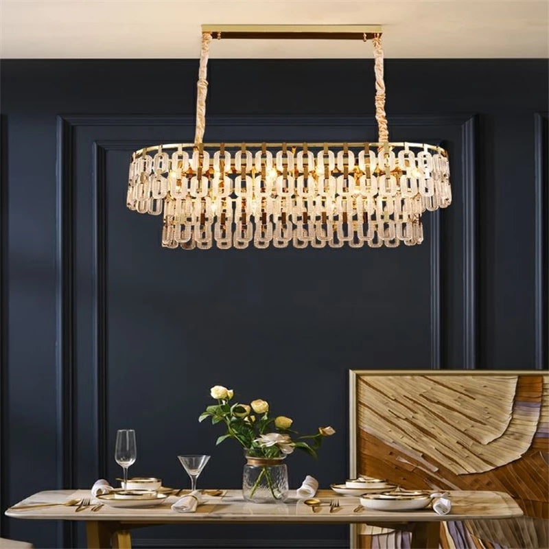 Decoratieve Ronde Kristallen kroonluchter