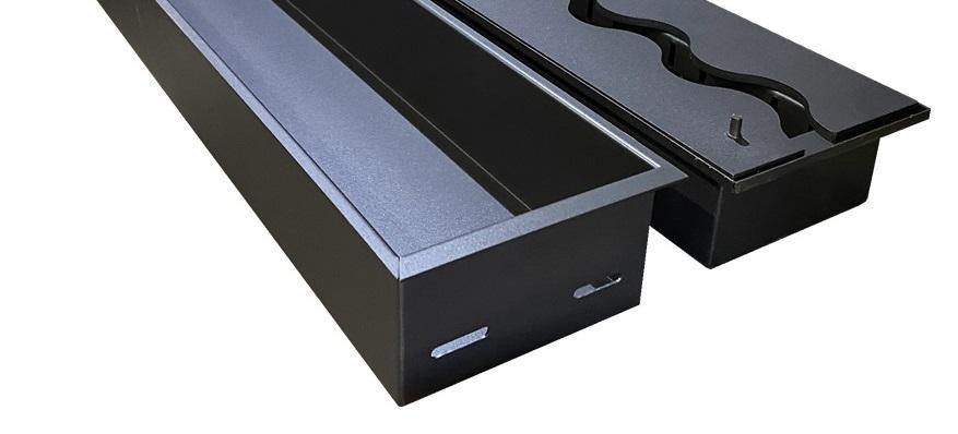 Mella PRO Wave Container Voor inzetbrander 22 CM - Bioethanolhaarden