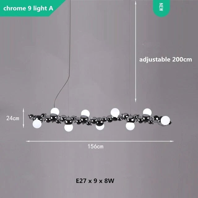 Gebundelde Molecule Kroonluchter