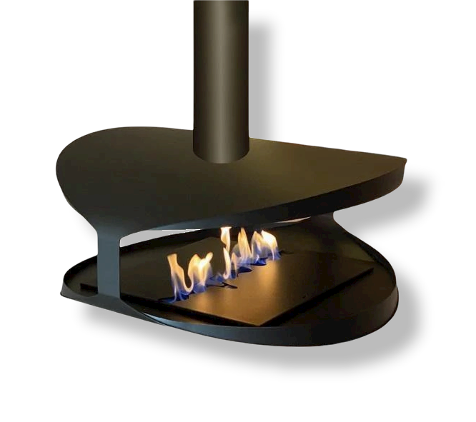Hamma Hangend Bio Openhaard PREMIUM Collectie 80 cm
