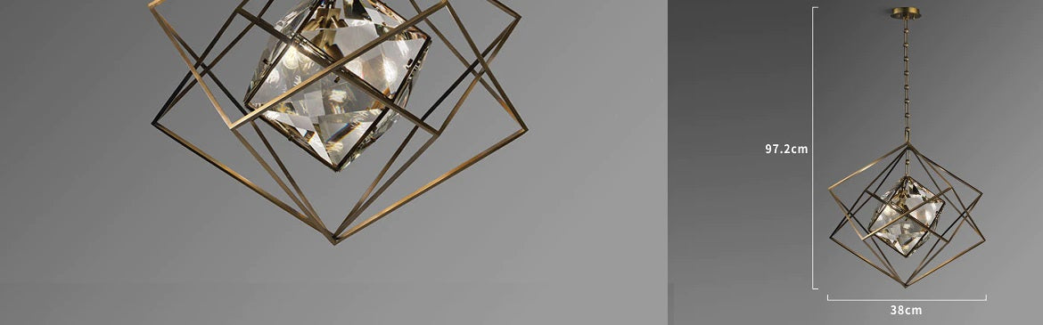 Lumiere en Cage Kroonluchter D38