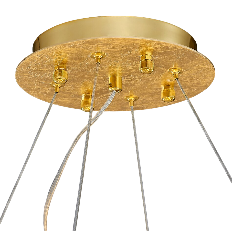 Mol Gouden Kristallen Kroonluchter