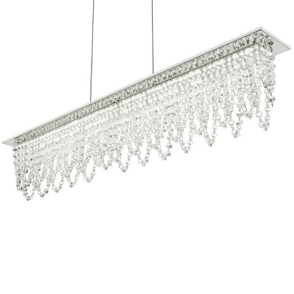 Monte Kristallen LED Kroonluchter Met Afstandsbediening 3 Kleuren