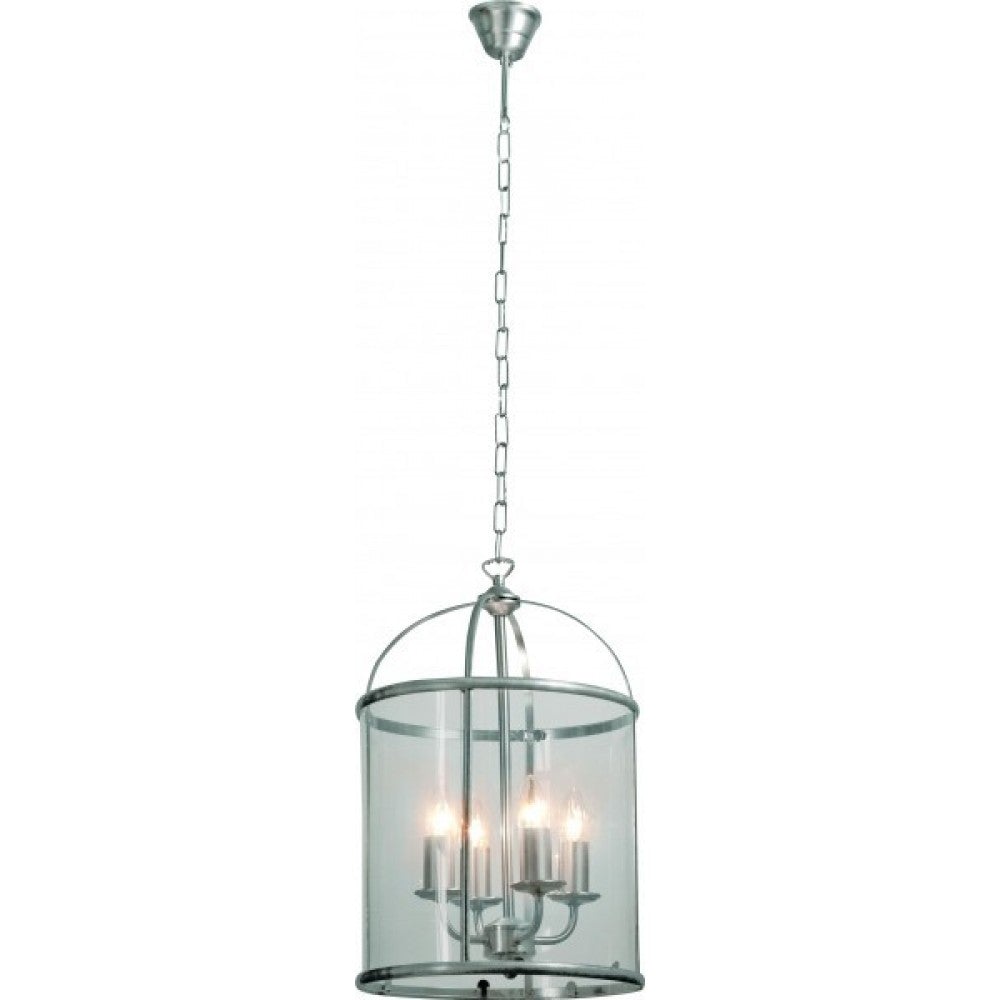 Pernal Hanglamp RVS 4-lichts