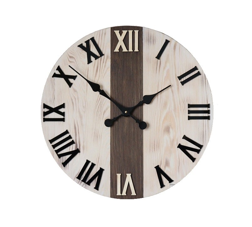 Rush Loft Houten Wandklok 50 cm