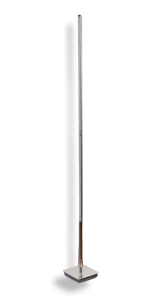 Strip Vloerlamp LED RVS 1-licht
