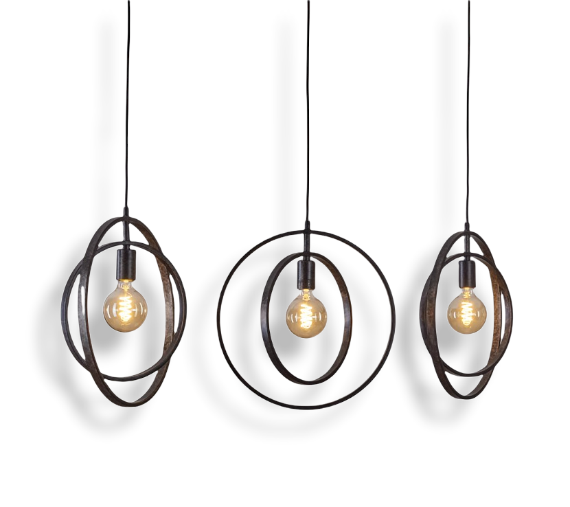 Temo Hanglamp Mat Nikkel 3-licht