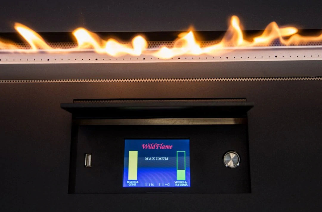 Wild Flame Automatische Bio-Ethanol Brander Smart A7 160 CM