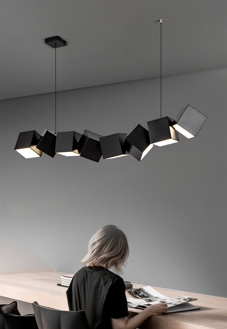 Oblure Zwart Design Hanglamp L120 CM