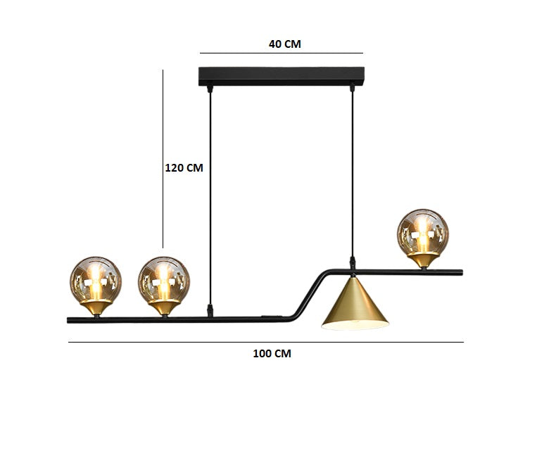 Varra Design Moderne Kroonluchter 100 CM