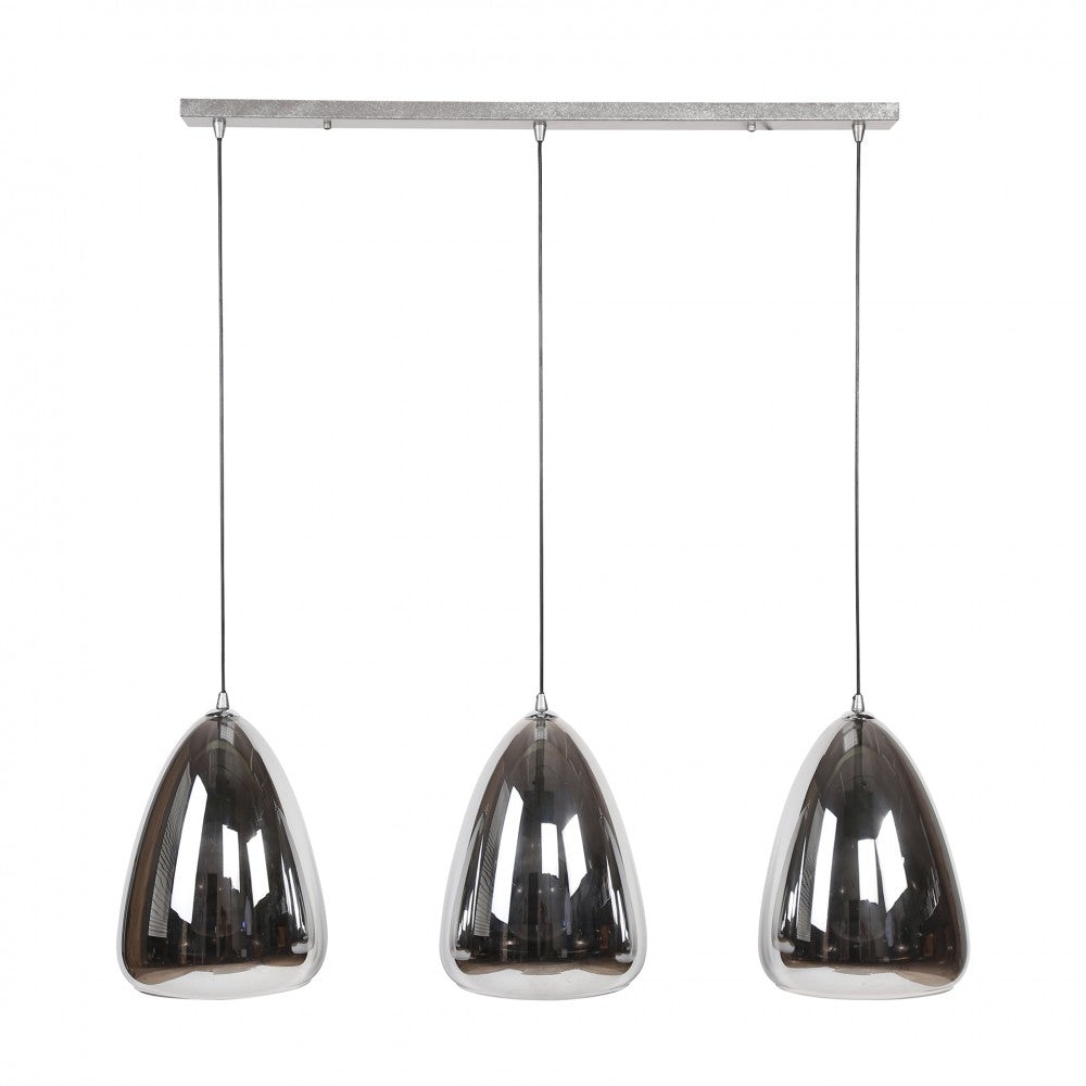 Rola Hanglamp Antiek Zilver 3-lichts